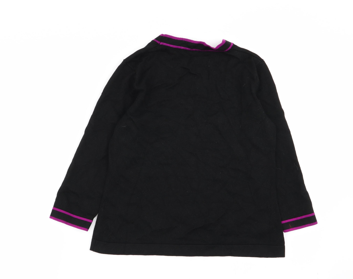 precise Womens Black   Pullover Jumper Size S