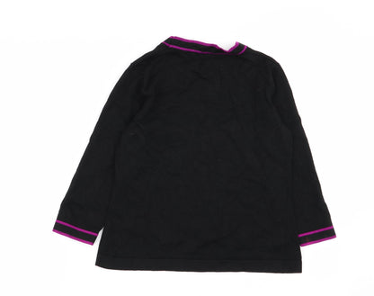 precise Womens Black   Pullover Jumper Size S