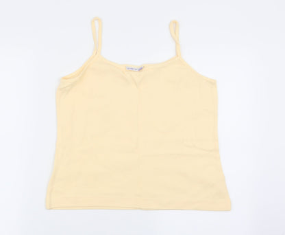 JDV Womens Yellow   Camisole Tank Size 16