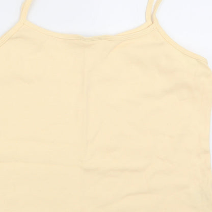 JDV Womens Yellow   Camisole Tank Size 16
