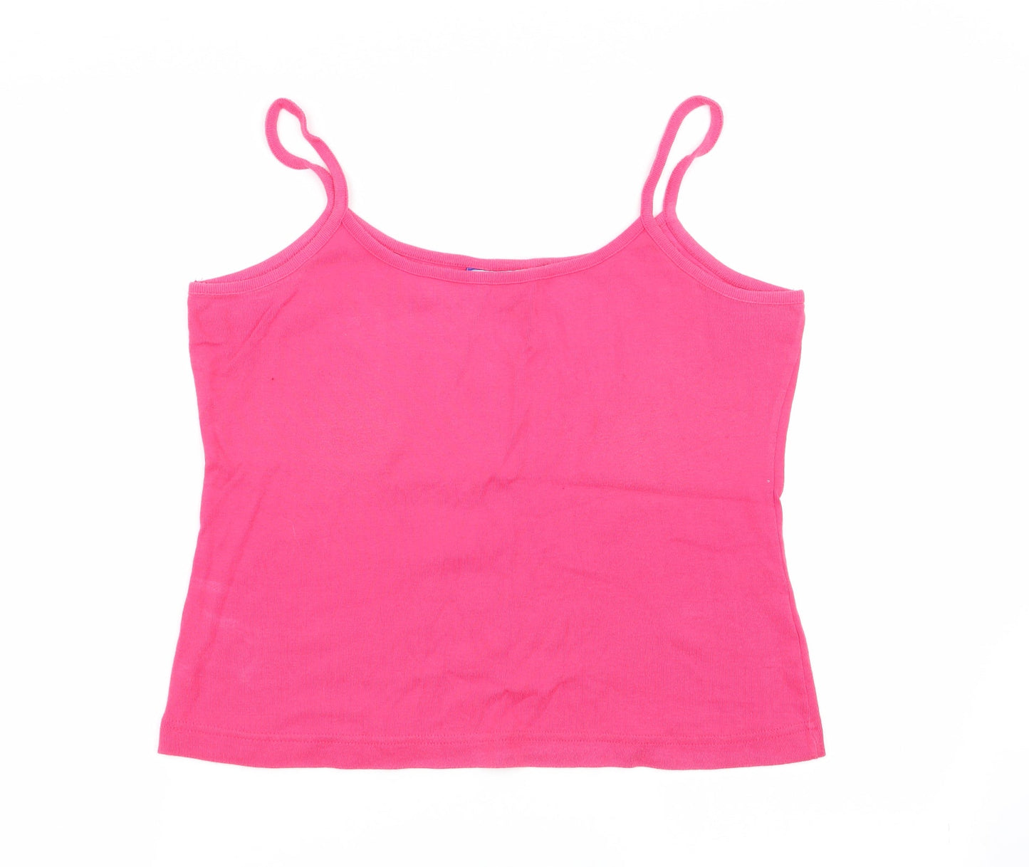 Womens UK Size 18 Essentials Pink Camisole Tank