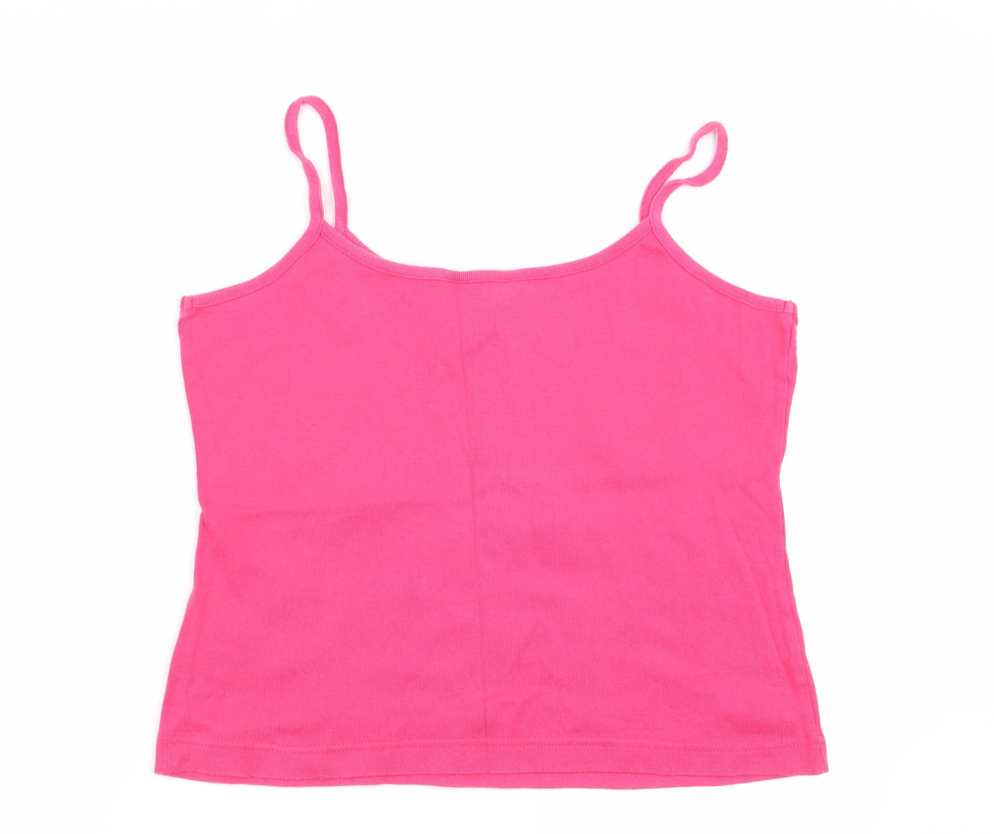 Womens UK Size 18 Essentials Pink Camisole Tank