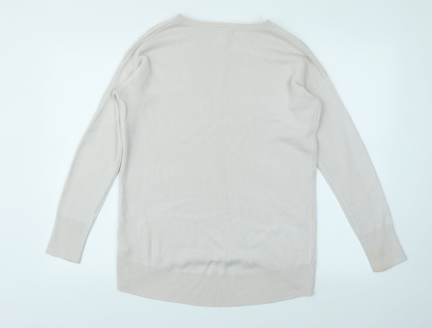 Primark Womens Ivory   Pullover Jumper Size XS