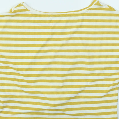 Primark Womens Multicoloured Striped  Basic Blouse Size S