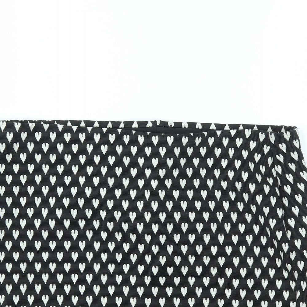 Primark Womens Multicoloured Geometric  A-Line Skirt Size 16  - stretch waistband