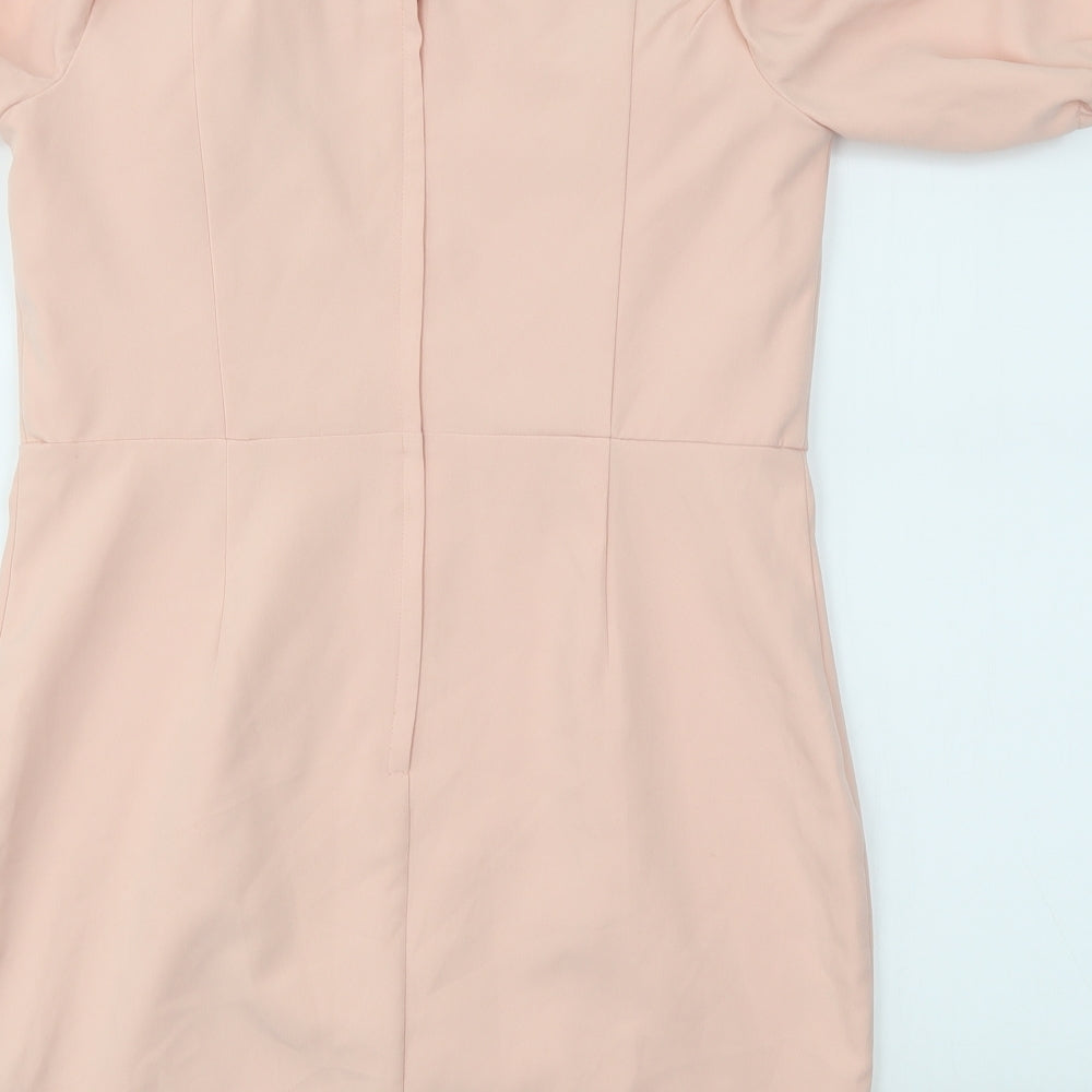 Miss Selfridge Womens Pink   Fit & Flare  Size 12