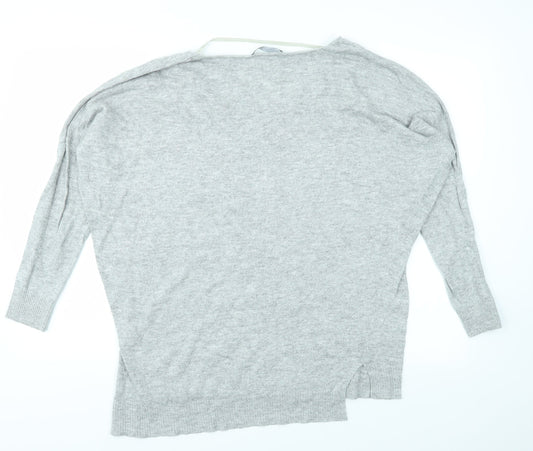 Primark Womens Grey   Pullover Jumper Size M