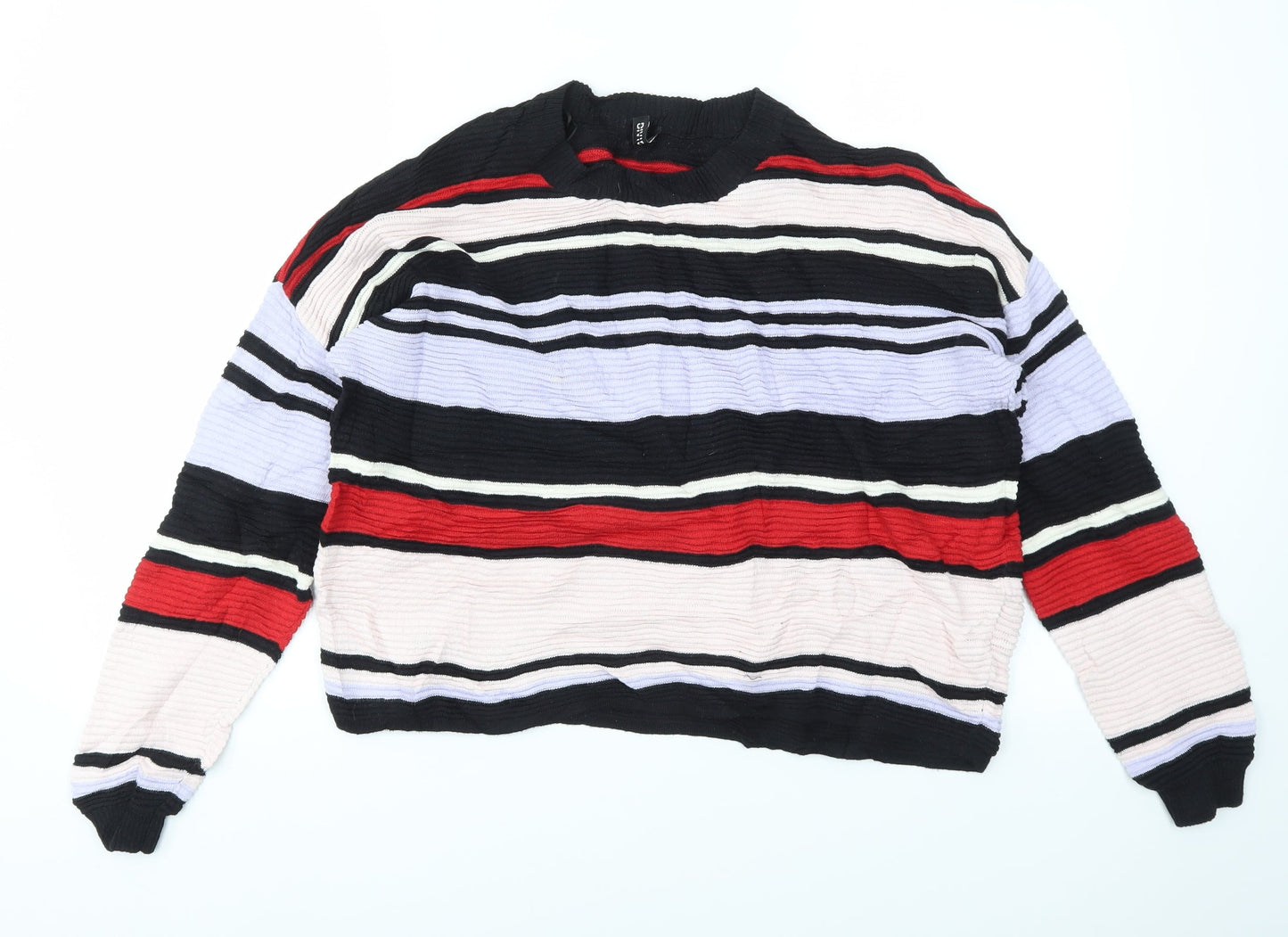 Womens UK Size S H&M Multicoloured Pullover Jumper