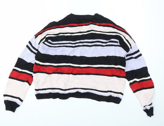 Womens UK Size S H&M Multicoloured Pullover Jumper