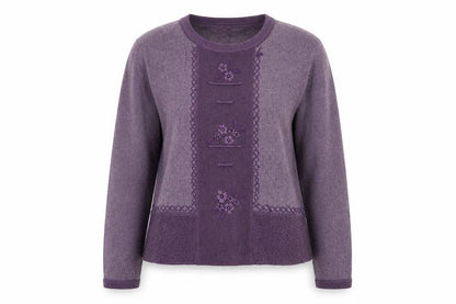 Jessica Graaf Womens Purple   Pullover Jumper Size S