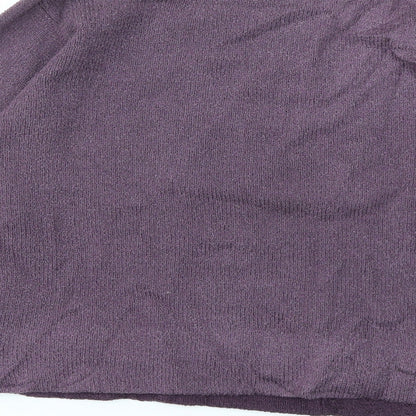 Jessica Graaf Womens Purple   Pullover Jumper Size S