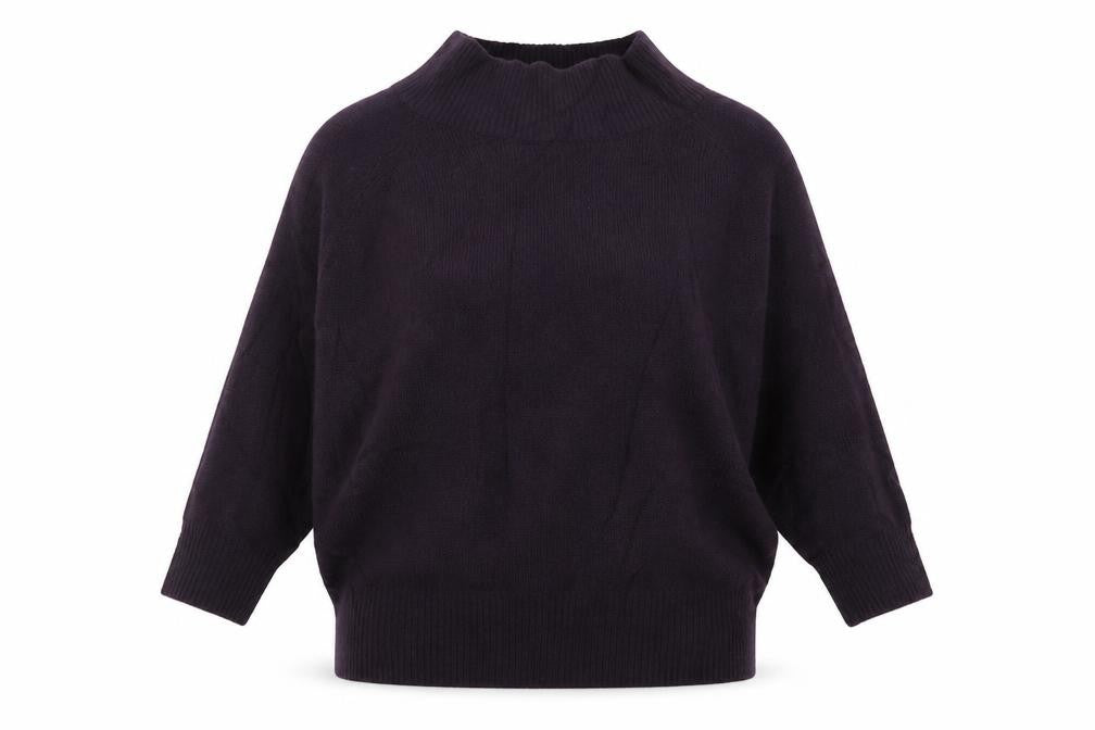 Womens UK Size L New Look Purple Pullover Jumper