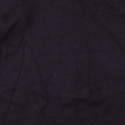 Womens UK Size L New Look Purple Pullover Jumper
