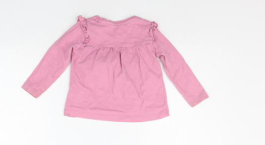 George Baby Pink   Basic T-Shirt Size 12-18 Months