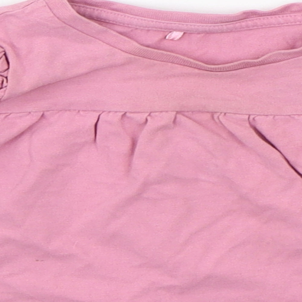 George Baby Pink   Basic T-Shirt Size 12-18 Months
