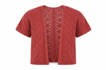 Next Girls Red   Cardigan Jumper Size 3-4 Years