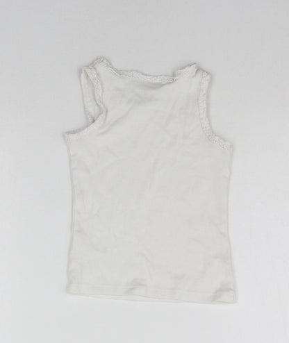 Next Baby White   Basic Tank Size 12-18 Months