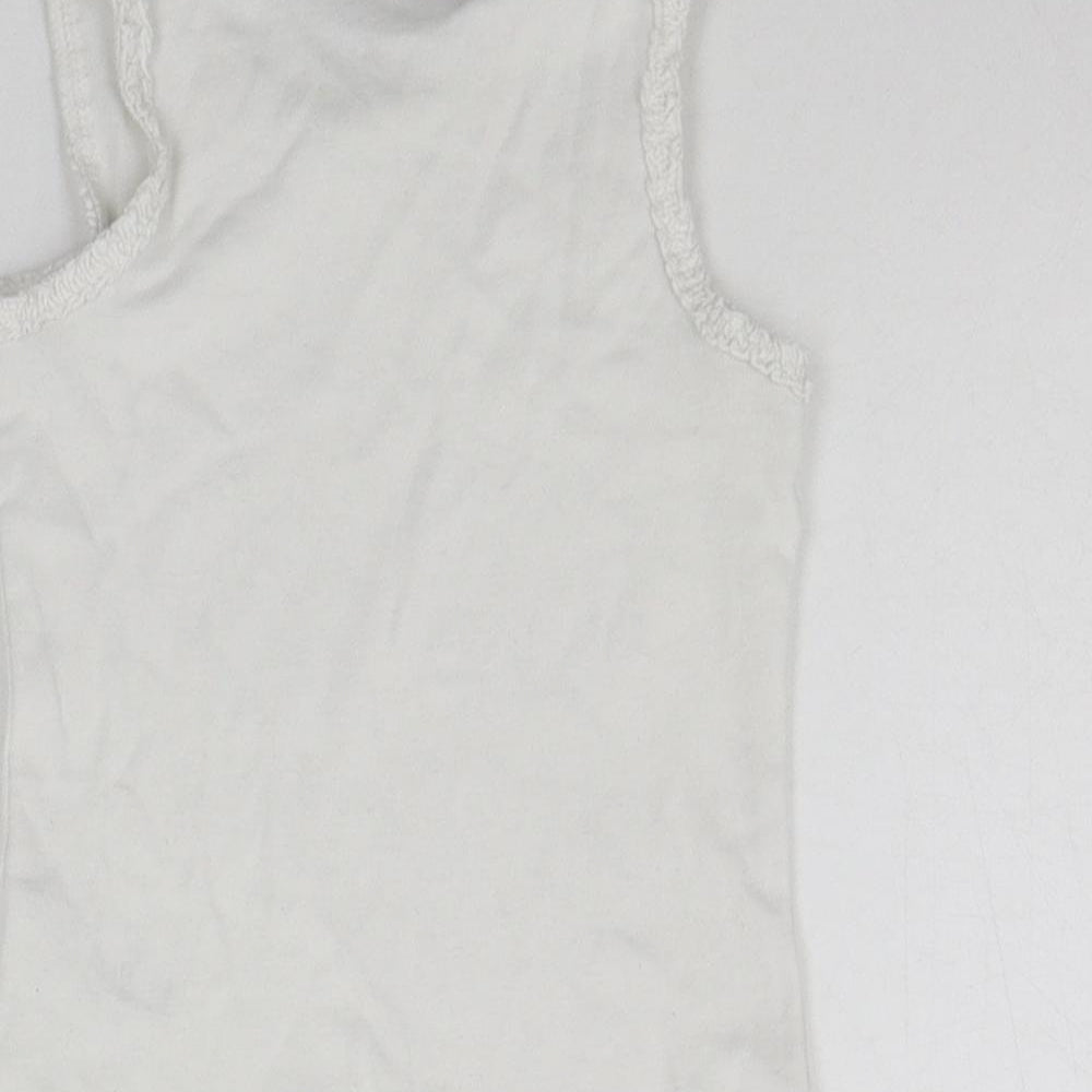 Next Baby White   Basic Tank Size 12-18 Months