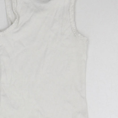 Next Baby White   Basic Tank Size 12-18 Months