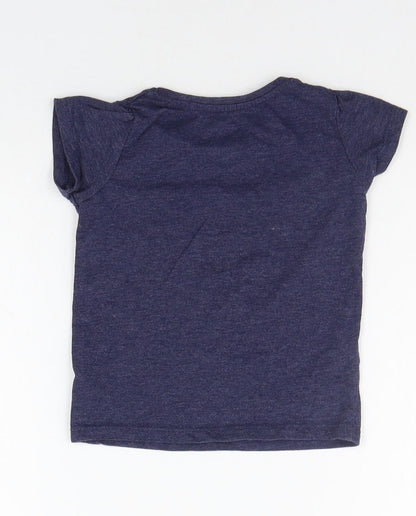 Young Dimension Baby Blue   Basic T-Shirt Size 24 Months