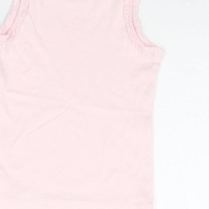 NEXT Girls Pink   Basic Tank Size 12-18 Months