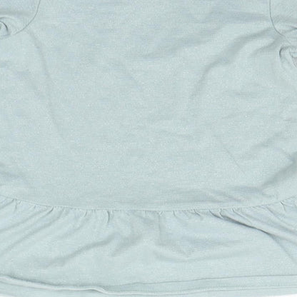 H&M Girls Green   Basic T-Shirt Size 12-18 Months