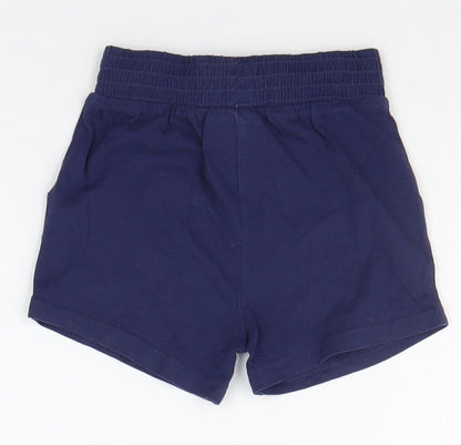 NEXT Girls Blue   Cropped Trousers Size 12-18 Months