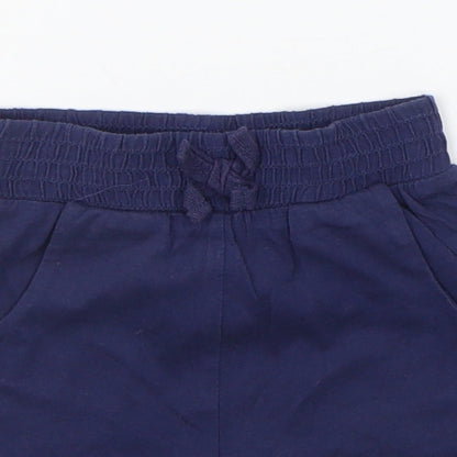 NEXT Girls Blue   Cropped Trousers Size 12-18 Months