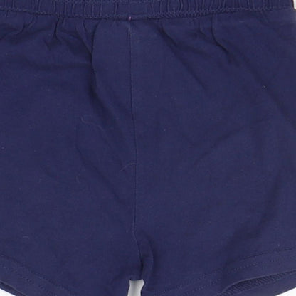 NEXT Girls Blue   Cropped Trousers Size 12-18 Months