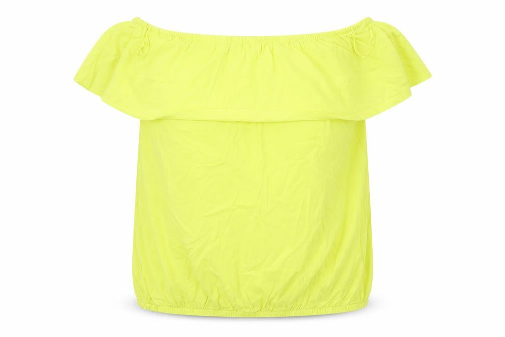 Womens UK Size 12 Nutmeg Yellow Basic Blouse