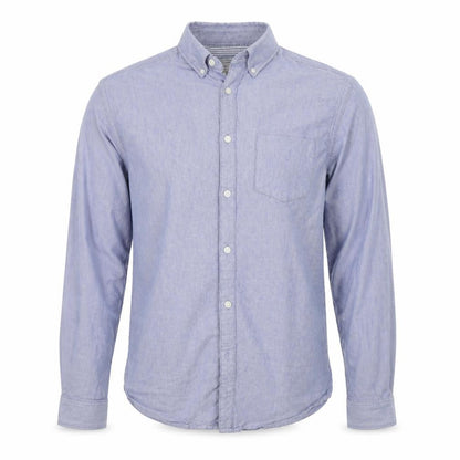Mens UK Size M burton menswear Blue  Button-Up Long Sleeve Casual Shirt