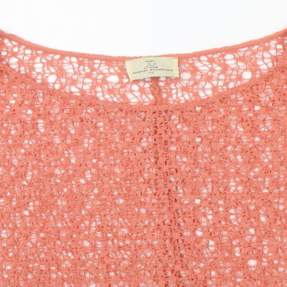 Next  Womens Orange   Pullover Jumper Size 14