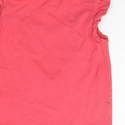 F&F Baby Pink   Basic T-Shirt Size 12-18 Months  - HEART