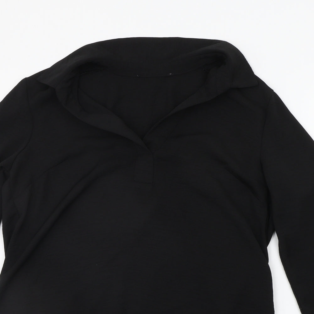 Primark Womens Black   Shirt Dress  Size 8