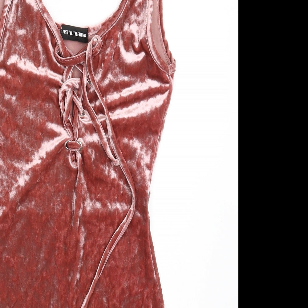 PRETTYLITTLETHING Womens Pink   Mini  Size S