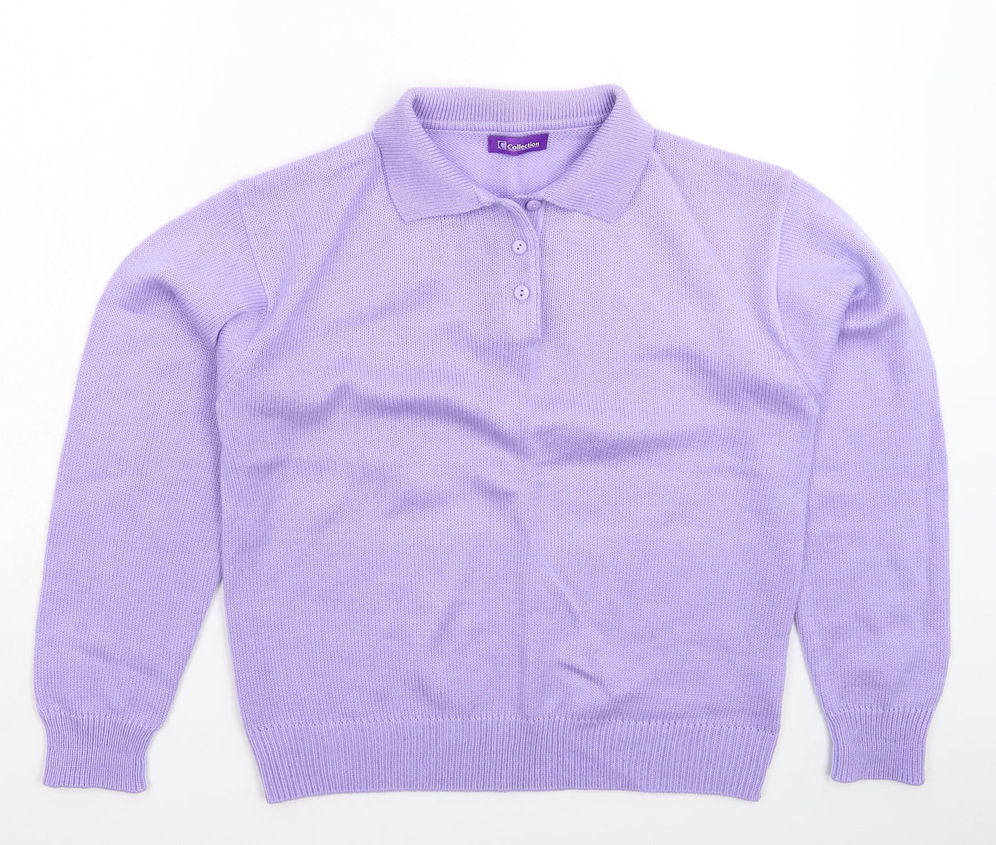 Womens UK Size 16 Collection Purple Pullover Jumper