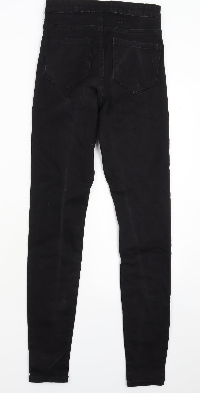 Denim & Co. Womens Black  Denim Jegging Jeans Size 8 L30 in