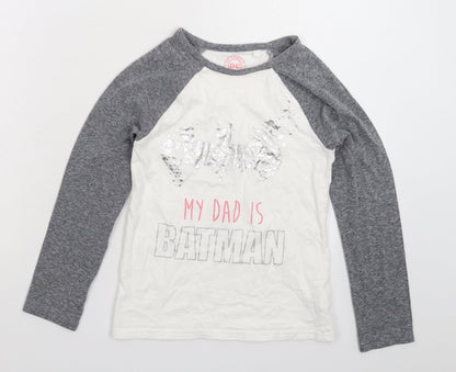 NEXT Girls Multicoloured   Basic T-Shirt Size 6 Years