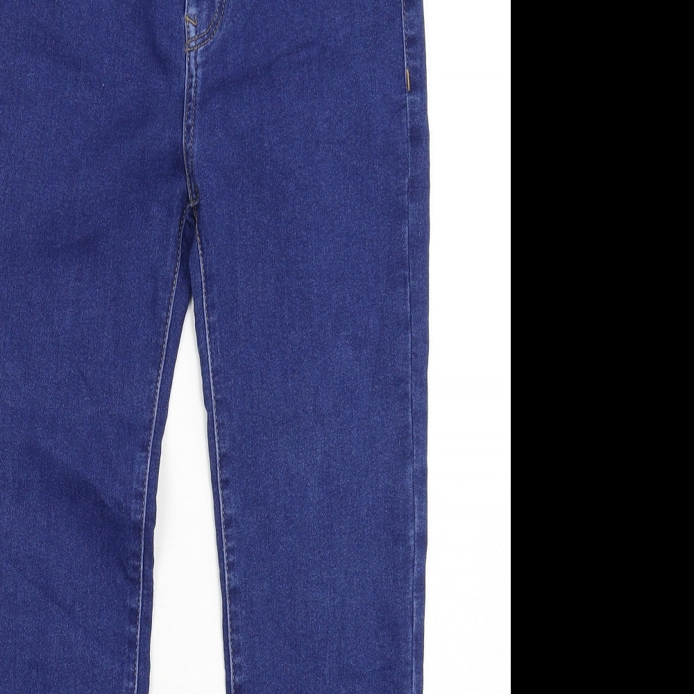 Pull&Bear Womens Blue  Denim Skinny Jeans Size 28 in L26 in