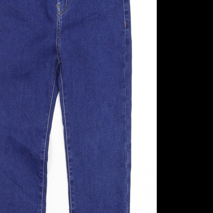 Pull&Bear Womens Blue  Denim Skinny Jeans Size 28 in L26 in