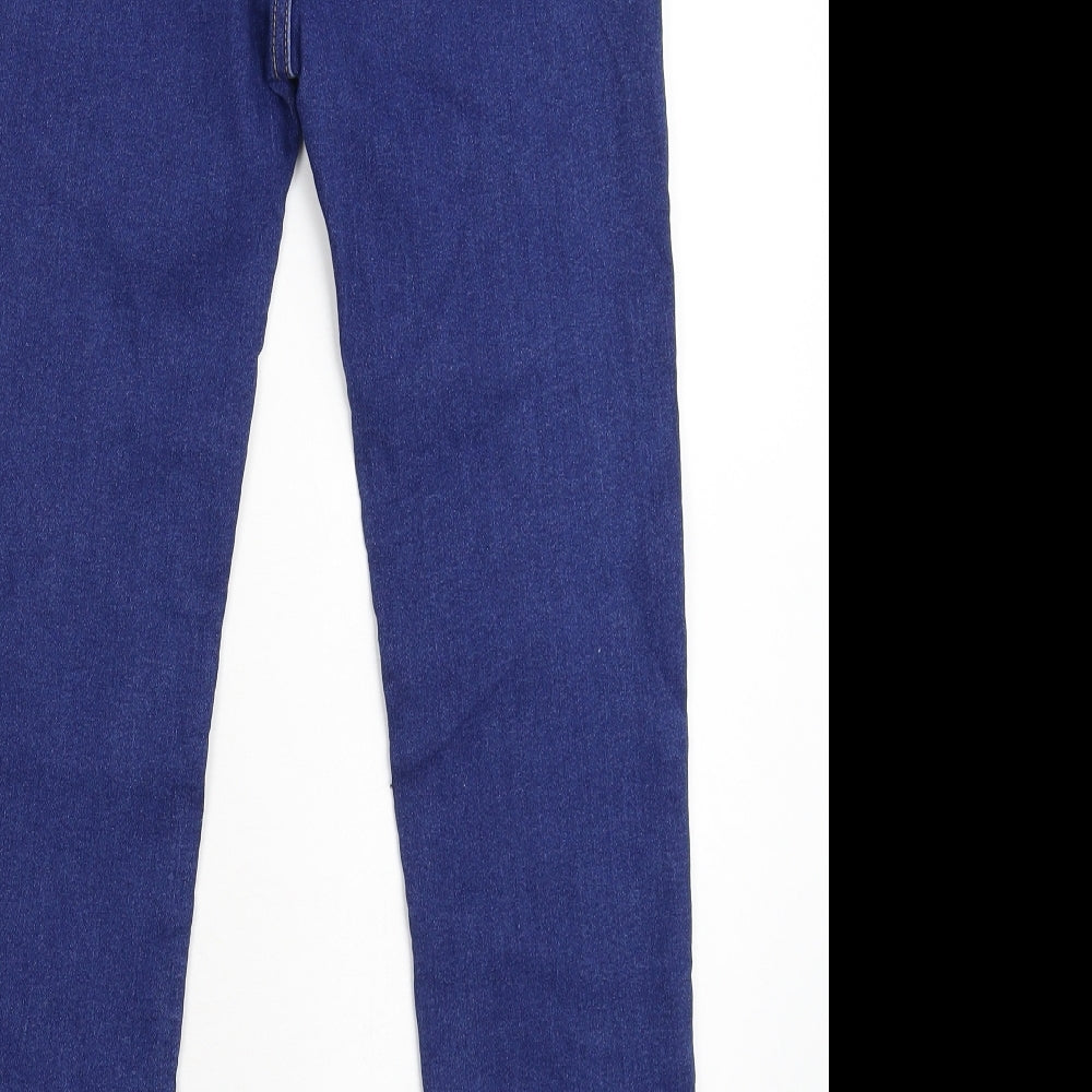 Pull&Bear Womens Blue  Denim Skinny Jeans Size 28 in L26 in