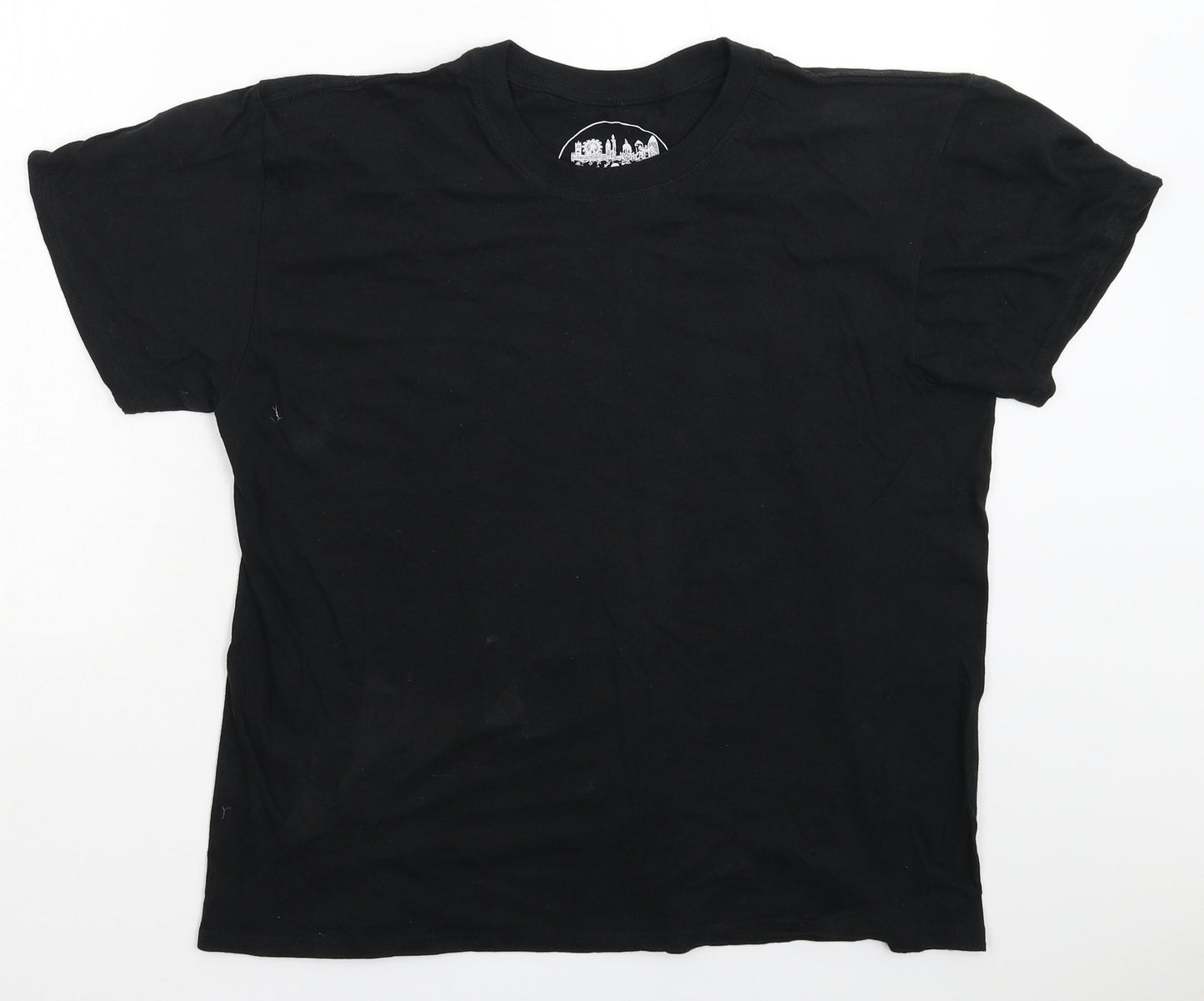 London Mens Black    T-Shirt Size L