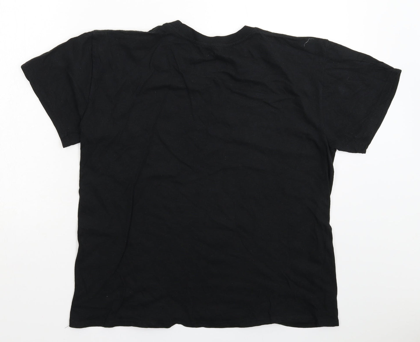 London Mens Black    T-Shirt Size L