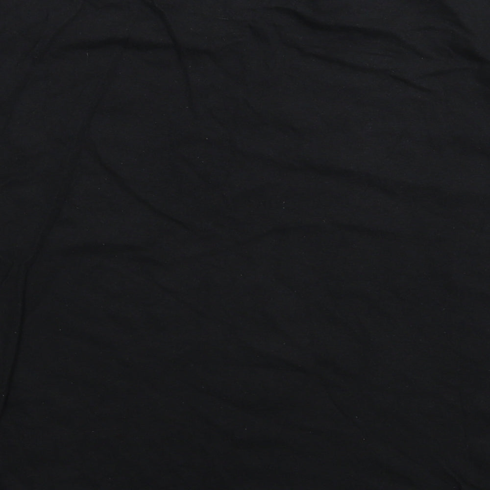 London Mens Black    T-Shirt Size L