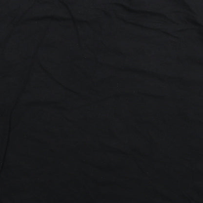 London Mens Black    T-Shirt Size L