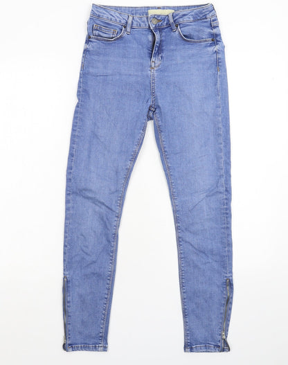 Topshop Womens Blue  Denim Skinny Jeans Size 26 in L26 in