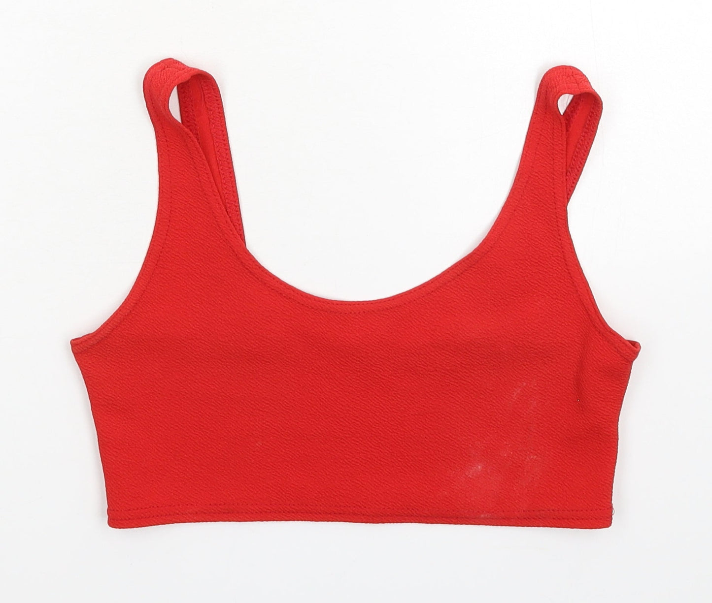 Boohoo Womens Red   Basic Tank Size 10