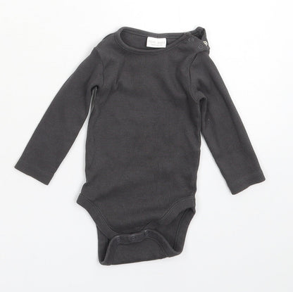 NEXT Baby Grey   Babygrow One-Piece Size 3-6 Months