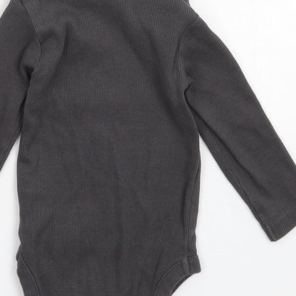 NEXT Baby Grey   Babygrow One-Piece Size 3-6 Months