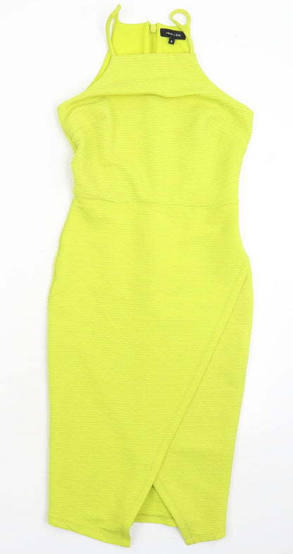 New Look Womens Green   Bodycon  Size 8